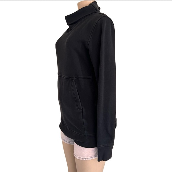 Lululemon Black Cowl Neck Press Pause Pullover Size 6⭐️ - Picture 6 of 8